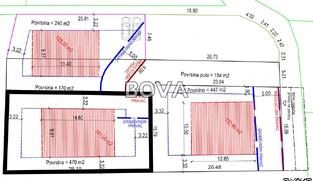 Građevinsko zemlji&scaron;te 470 m2 &ndash; Neviđane *70m od mora* (ID-2518/E)
